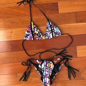 Beach bunny bathing suite- size small